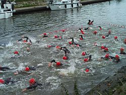 Départ natation Halluin